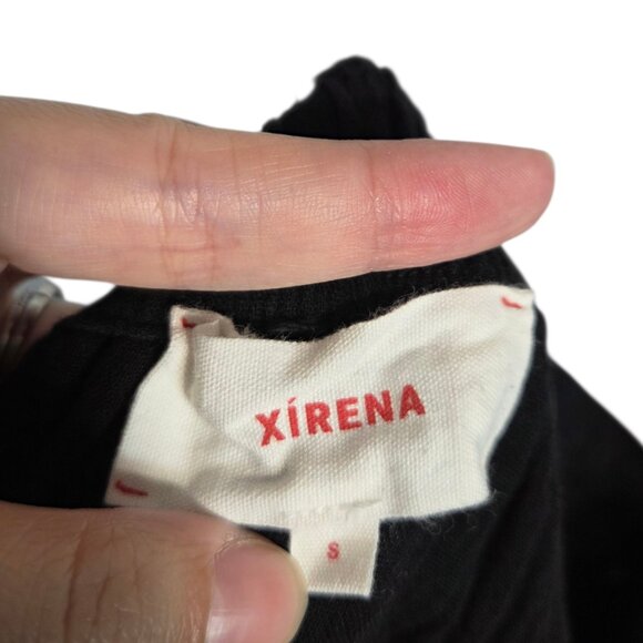 Xirena Serina Cotton Gauze Skirt in Black - Picture 6 of 7